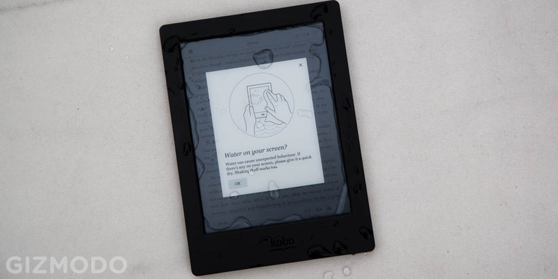 Illustration for article titled Kobo Aura H2O Review: A Gorgeous, Waterproof Screen That No One Needs